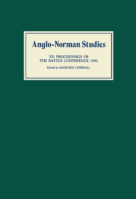 Book cover image for Anglo-Norman Studies XV ISBN: 9780851153360